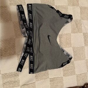 Nike Gray Sports Bra